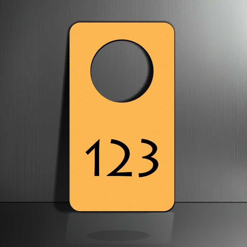 Bronzová šatní visačka typ 3, 40x70 mm 