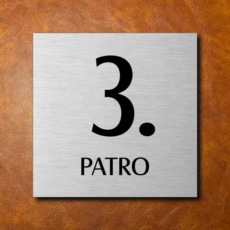 Označení podlaží, 200x200mm