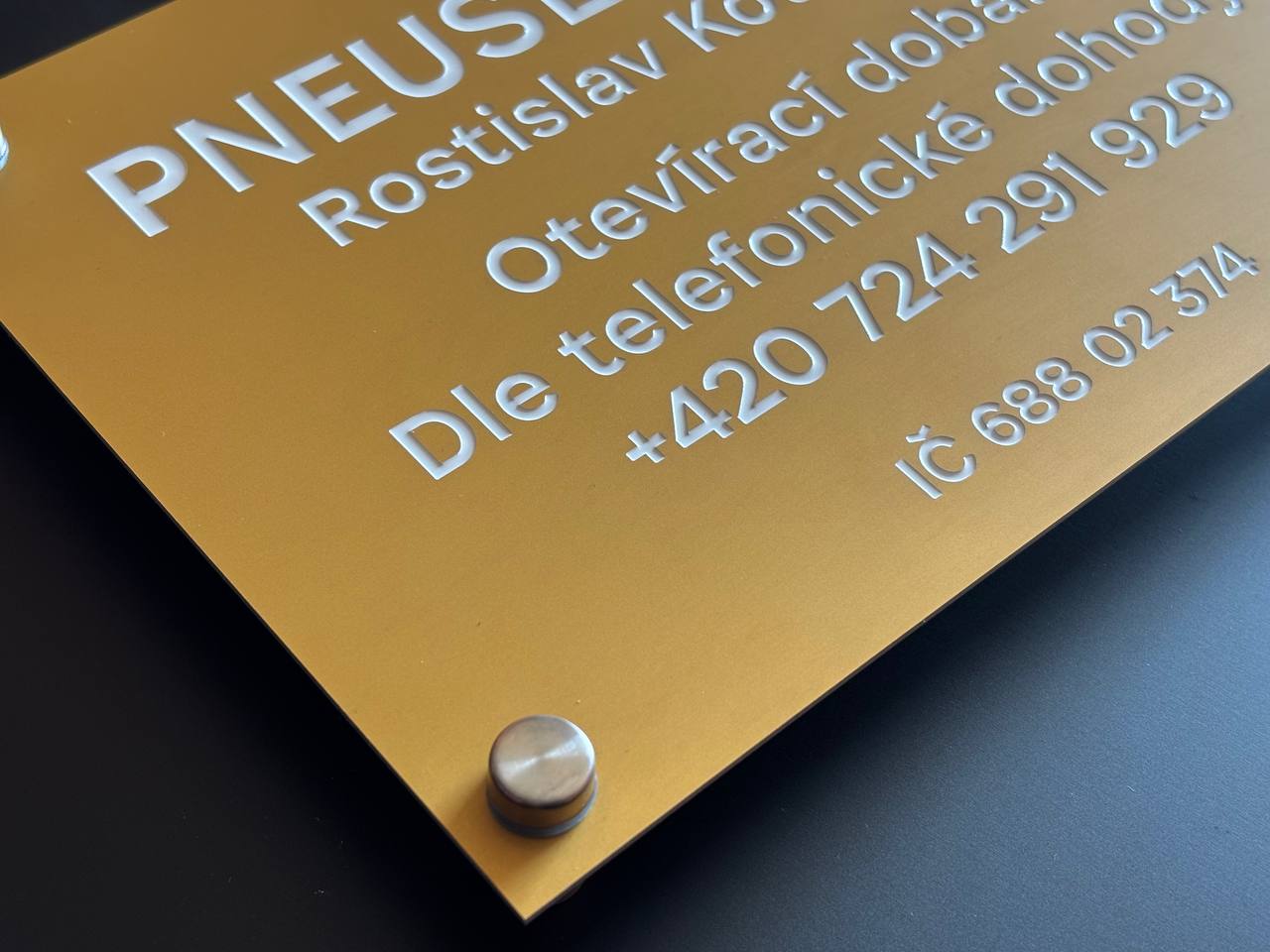 Označení firmy, A5, typ 21