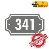 Číslo na dveře, typ 15