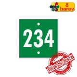 Číslo na dveře, typ 2