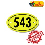 Číslo na dveře, typ 20