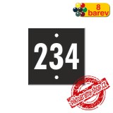 Číslo na dveře, typ 2