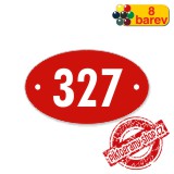 Číslo na dveře, typ 21