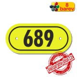 Číslo na dveře, typ 22