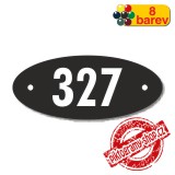 Číslo na dveře, typ 24