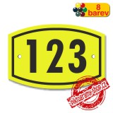 Číslo na dveře, typ 26