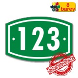Číslo na dveře, typ 26