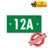 Číslo na dveře, typ 4