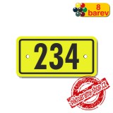 Číslo na dveře, typ 5