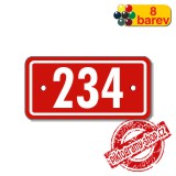 Číslo na dveře, typ 5