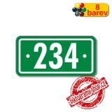 Číslo na dveře, typ 5