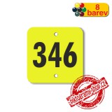 Číslo na dveře, typ 9