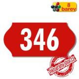 Číslo na dveře, typ 16