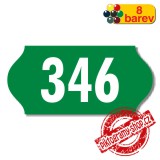 Číslo na dveře, typ 16