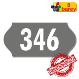 Číslo na dveře, typ 16