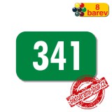 Číslo na dveře, typ 17