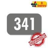 Číslo na dveře, typ 17