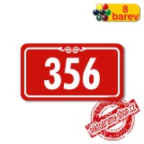 Číslo na dveře, typ 19