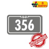 Číslo na dveře, typ 19