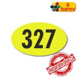 Číslo na dveře, typ 21