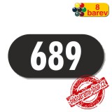 Číslo na dveře, typ 23