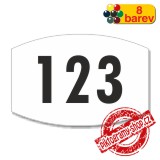 Číslo na dveře, typ 25