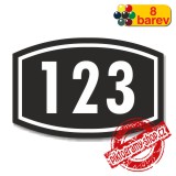Číslo na dveře, typ 26
