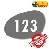 Číslo na dveře, typ 27