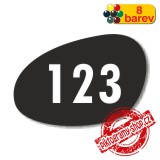 Číslo na dveře, typ 27