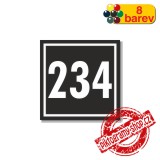 Číslo na dveře, typ 3