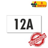 Číslo na dveře, typ 4