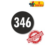 Číslo na dveře, typ 7