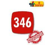 Číslo na dveře, typ 11