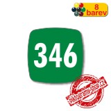 Číslo na dveře, typ 11