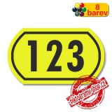 Číslo na dveře, typ 13