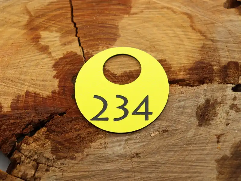 Šatní visačka, průměr 55 mm