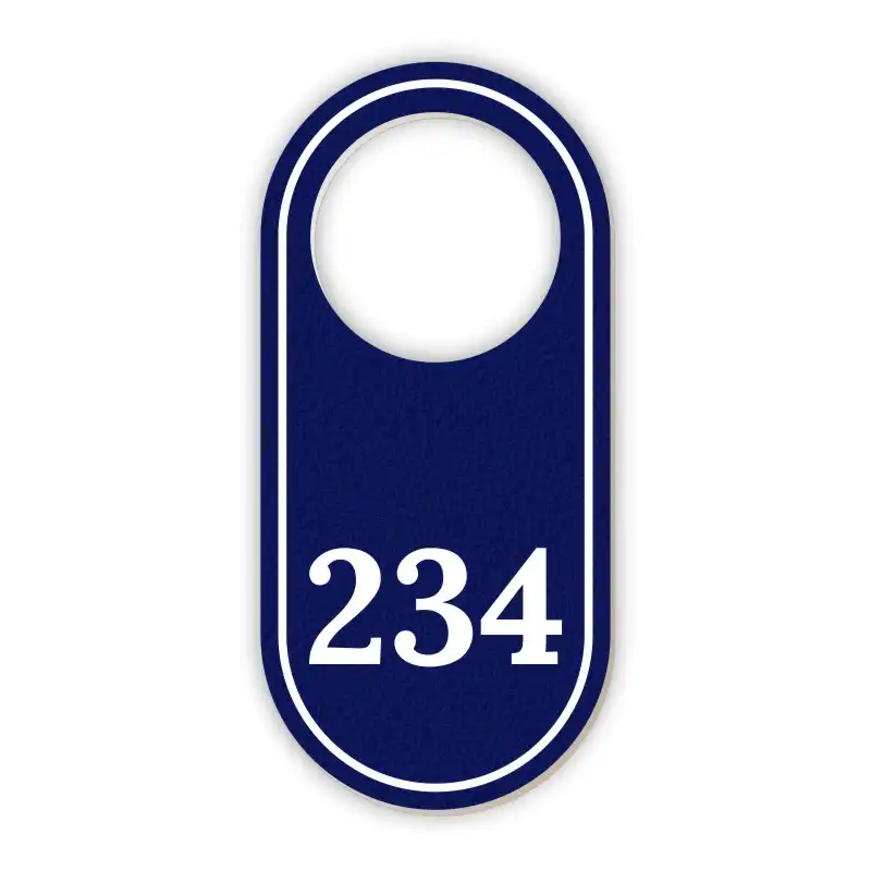 Šatní visačka, rozměr 50x80 mm