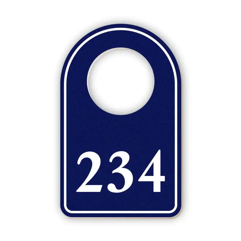 Šatní visačka, rozměr 90x42 mm
