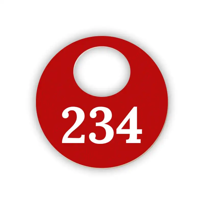 Šatní visačka, průměr 55mm