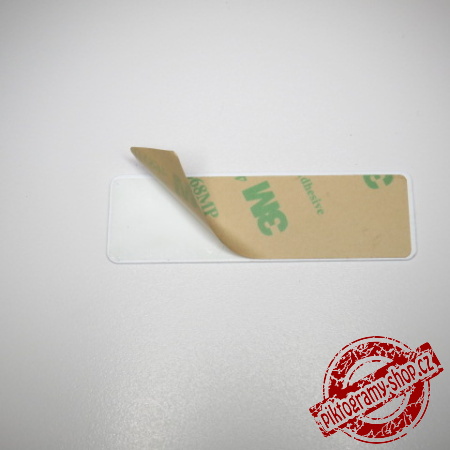 SEM-TAM , typ 3, stříbrná, 2 sady (4ks) , 21x70mm