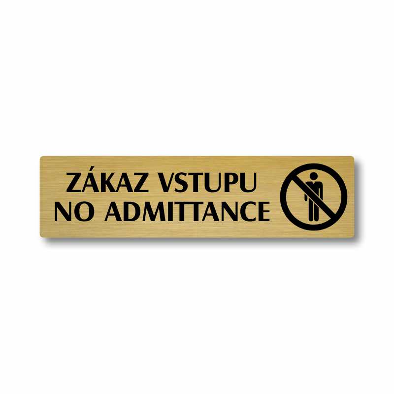 Zákaz vstupu, Florida, zlatá