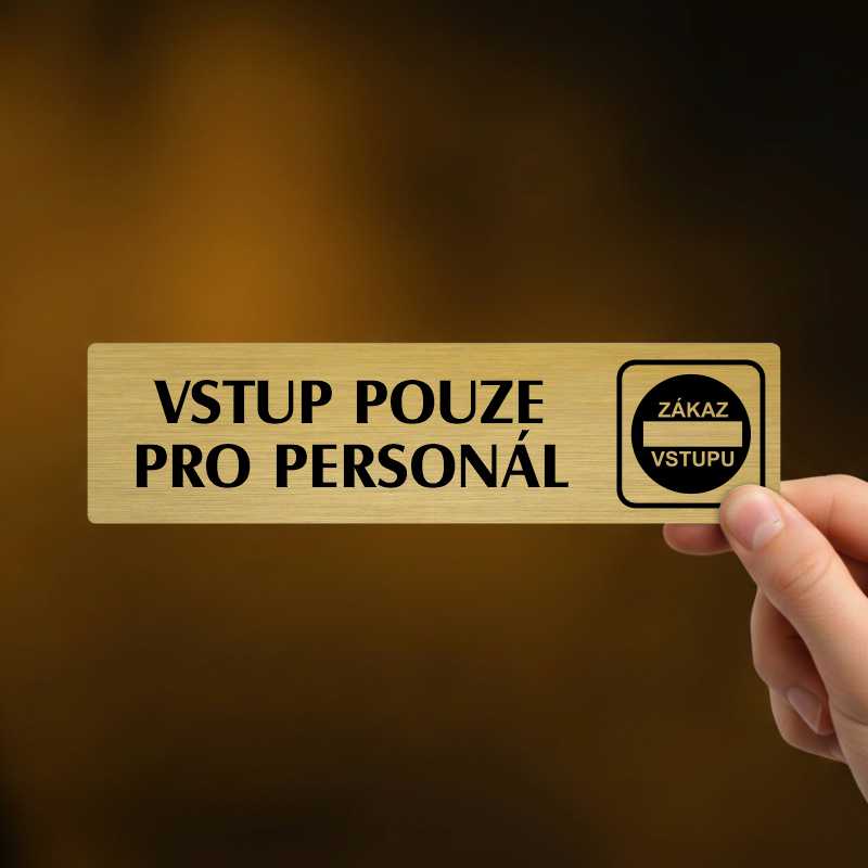Vstup pouze pro personál, Florida, zlatá