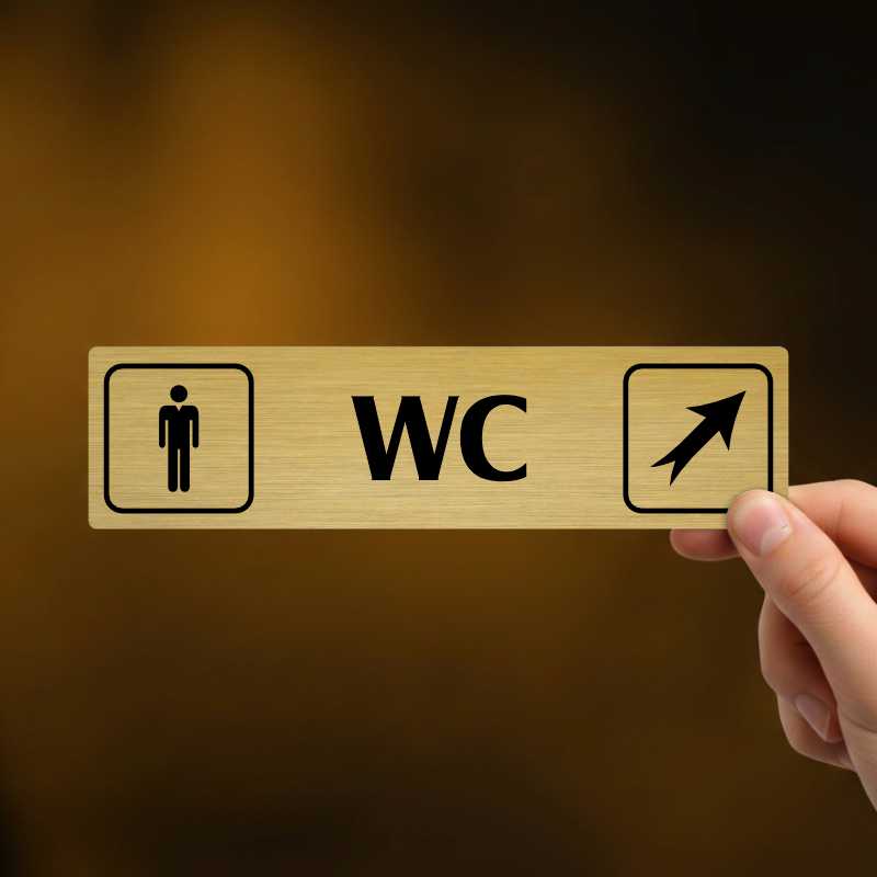 WC muži vpravo nahoru, Florida, stříbrná