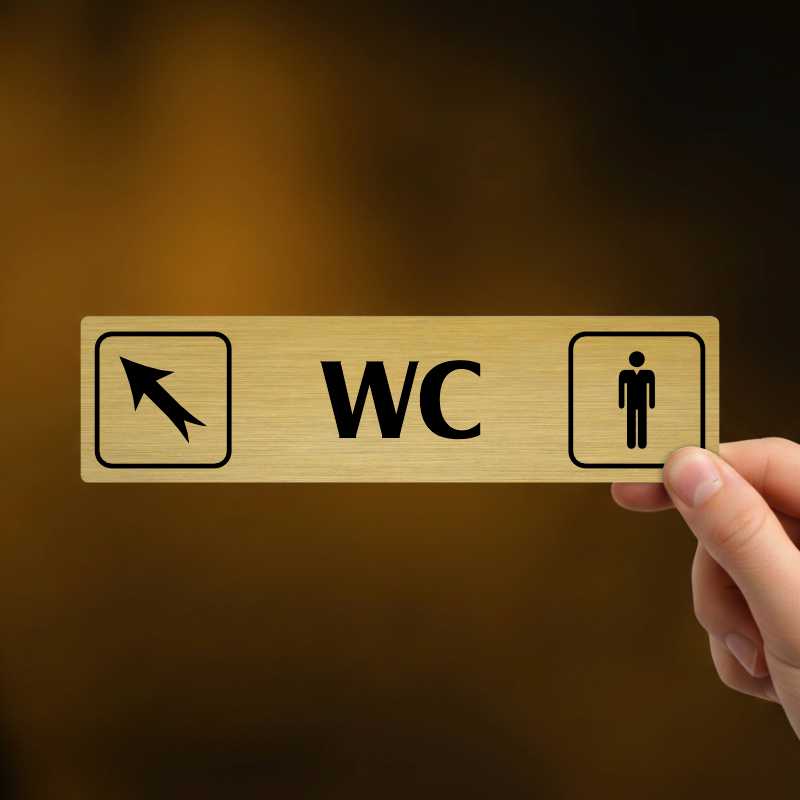 WC muži vlevo nahoru, Florida, stříbrná