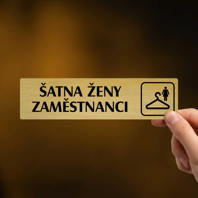 Šatna ženy zaměstnanci, Florida, zlatá