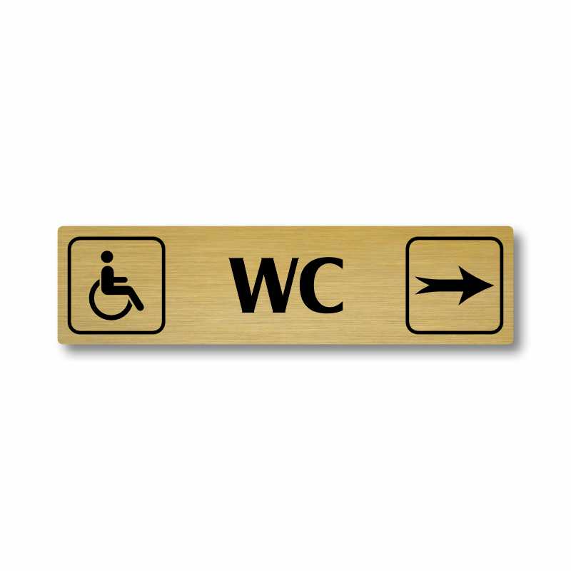 WC invalida vpravo, Florida, zlatá