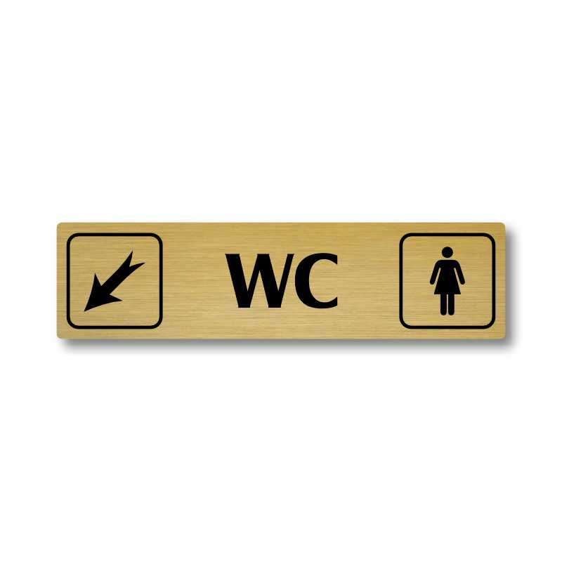WC ženy vlevo dolů, Florida, zlatá