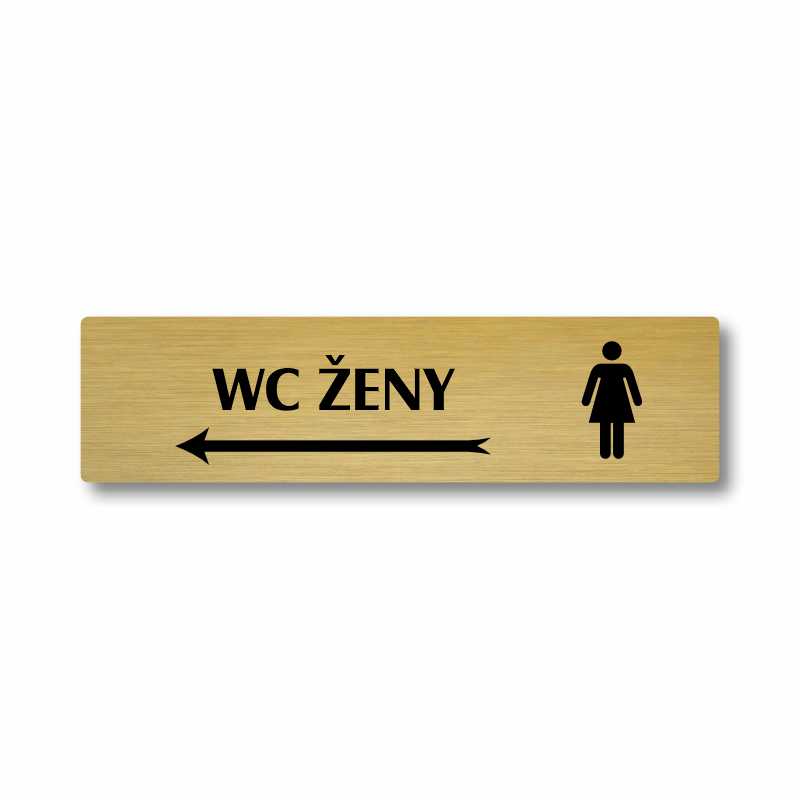 WC ženy vlevo, Florida, stříbrná