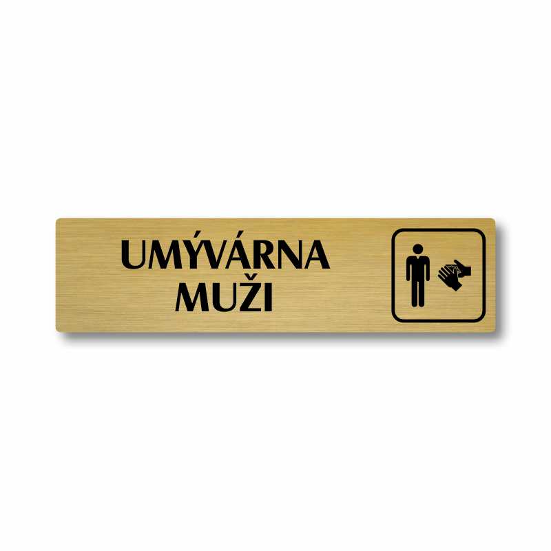 Umývárna muži, Florida, zlatá